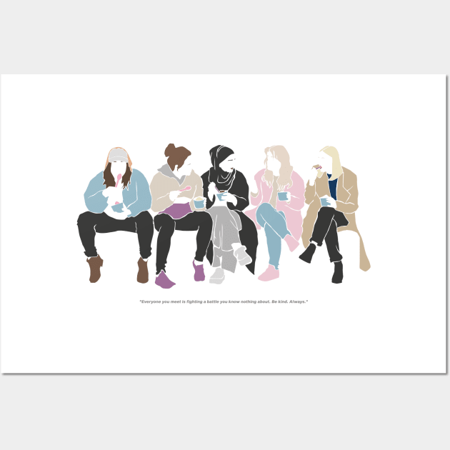 SKAM Girl Squad 2 Wall Art by nanaminhae